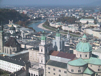 Blick auf Salzburg