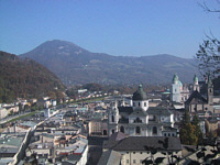 Blick auf Salzburg